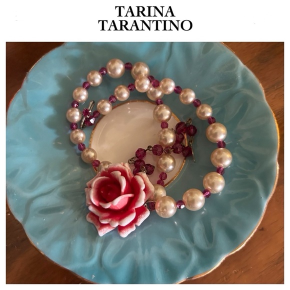 Vintage Carved Rose Choker Necklace - Picture 9 of 9